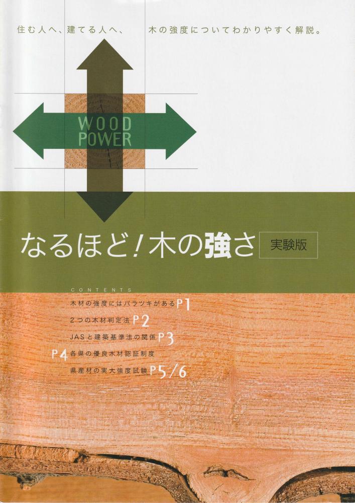 WOOD‐POWER　「なるほど!木の強さ【実験版】」