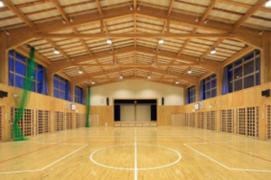 静岡県立掛川特別支援学校 体育館